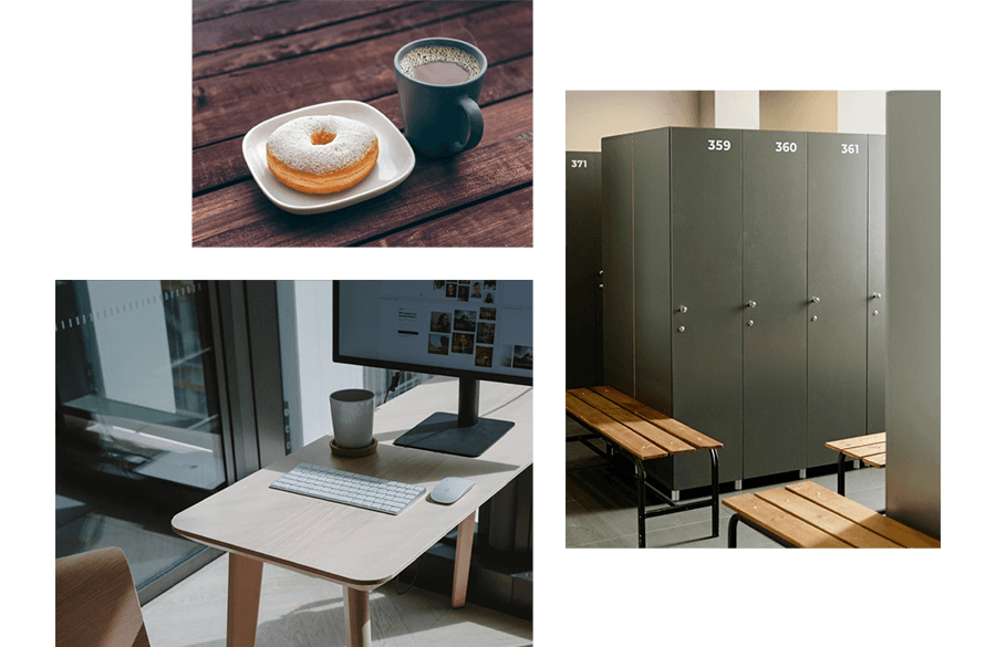 Espaço de coworking do Clube Síndicos